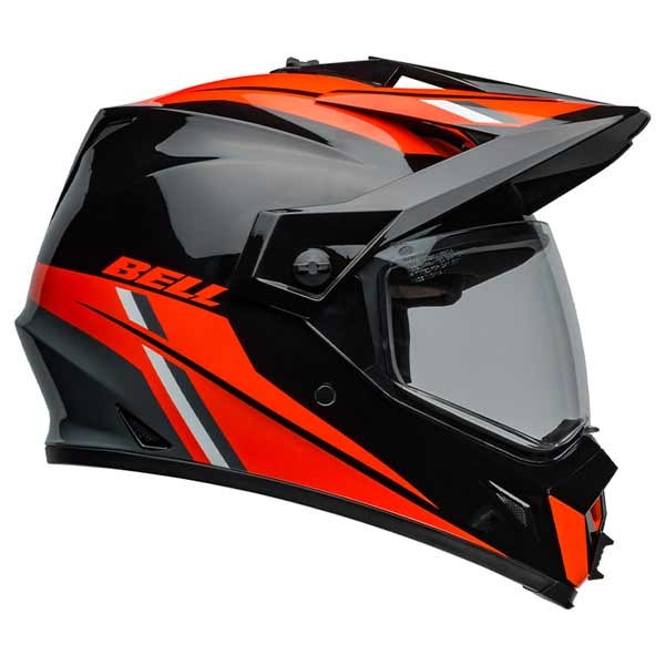 Bell MX-9 Adventure Mips Alpine schwarz orange Helm