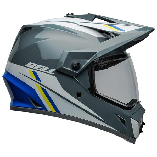 Bell MX-9 Adventure Mips Alpine grey blue helmet
