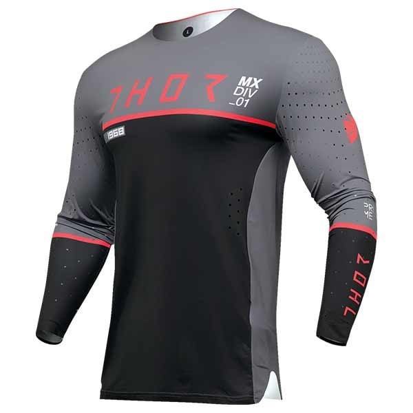 Maillot cross Thor Prime Ace noir anthracite