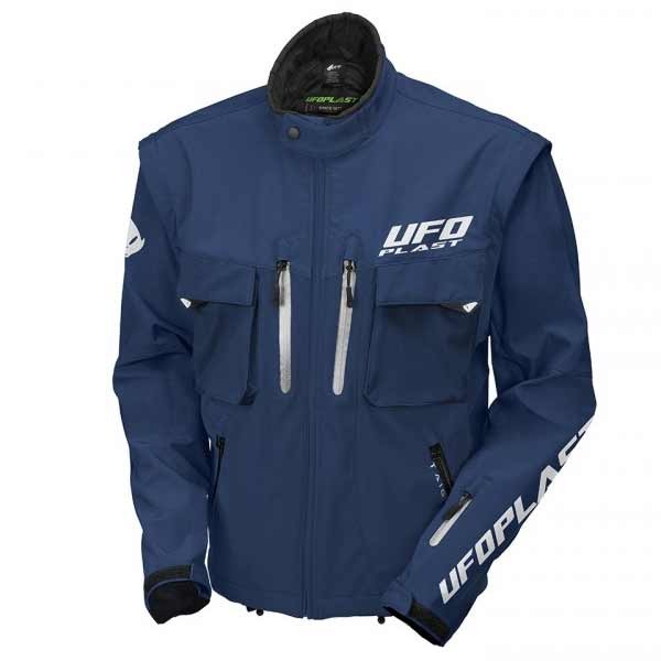 Ufo Plast Taiga enduro jacket blue