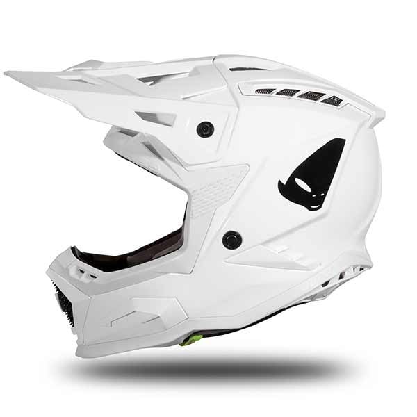 Ufo Plast Echus motocross helmet white glossy
