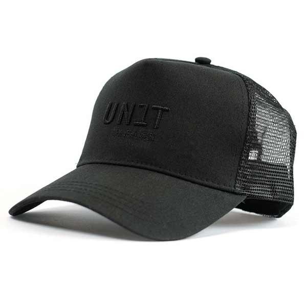 Unit Garage Trucker cap black