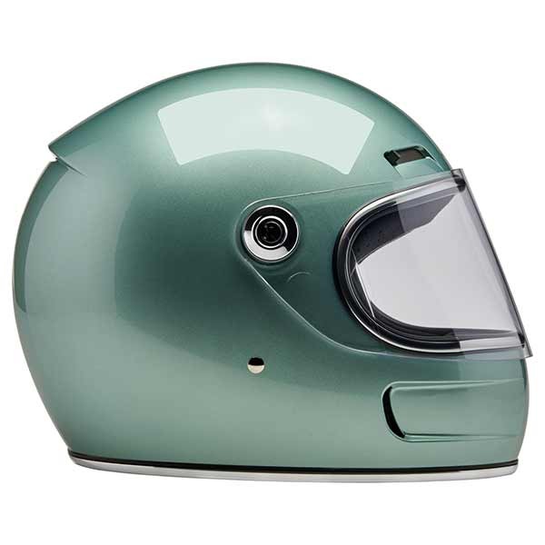Biltwell Gringo SV metallic sea foam full face helmet
