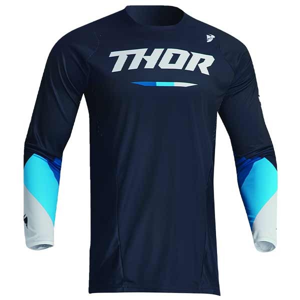 Thor Pulse Tactic Motocross-Trikot dunkelblau