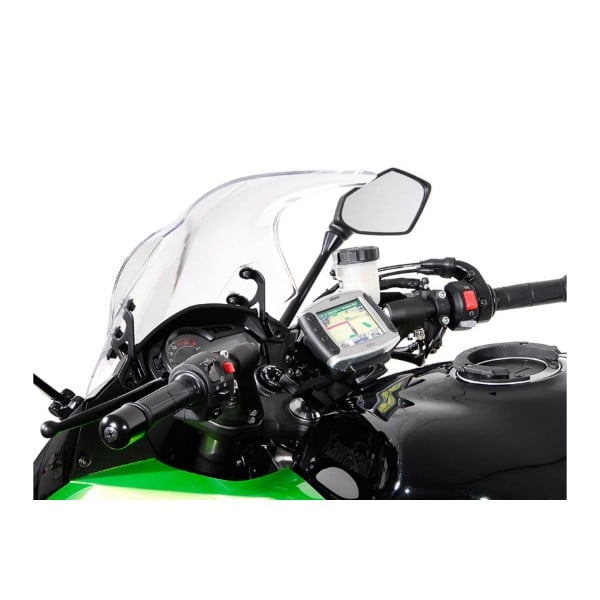 Support navigation pour guidon Sw-Motech noir Kawasaki Z1000SX, Ninja 1000SX