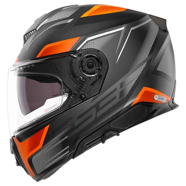 Schuberth S3 Storm orange full-face helmet