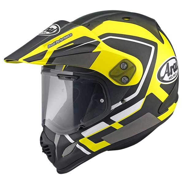 Arai Tour-x 4 Detour-2 yellow helmet