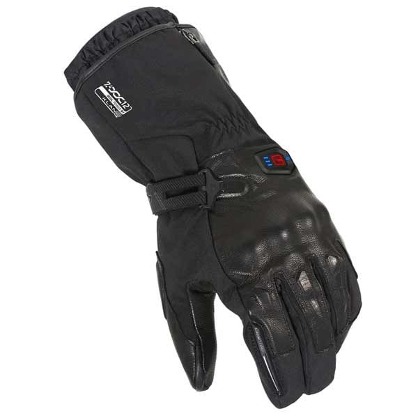 Macna Progress RTX DL heated motorcycle gloves black