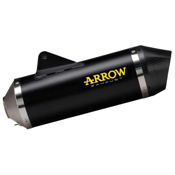 Arrow Race-Tech Dark Aluminium Schalldämpfer Carbon Endkappe KTM 690 SMC / Enduro (2019 - 2023)