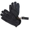 13 And a Half Magazine Lowlander black motorcycle gloves - Urban gloves
