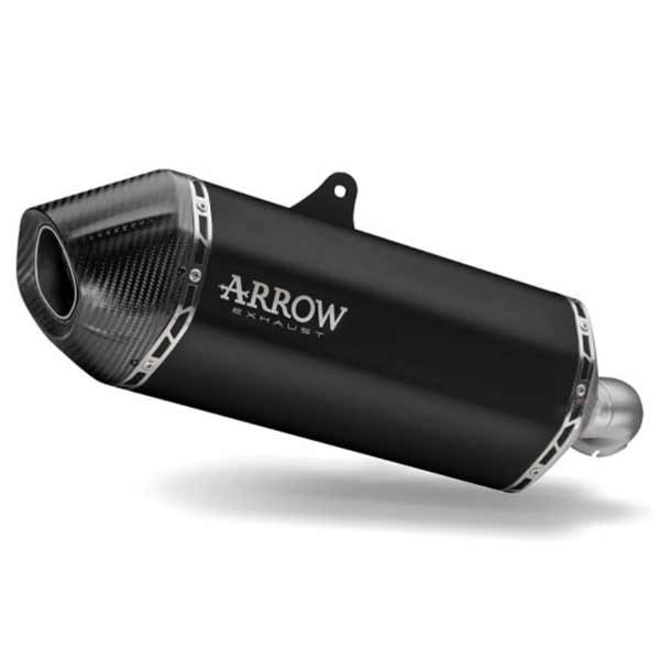Arrow Sonora Dark titanium silencer carbon end cap KTM 890 Adventure / R / SMT 2021 - 2023