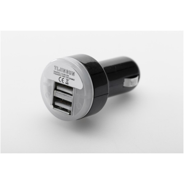 Double USB charging socket for Sw-Motech cigarette lighter 2000 mA, 12 V