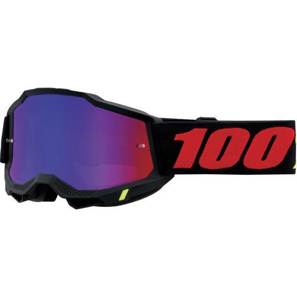 100% Goggles Accuri 2 Morphuis red and blue mirrored lens