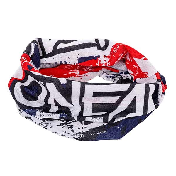 Oneal USA neck warmer white blue red