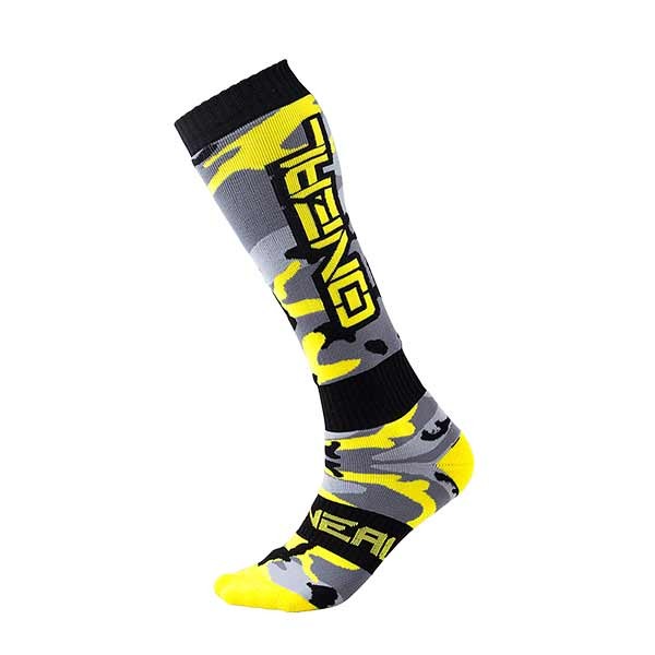 Oneal PRO MX Hunter Socken schwarz grau neongelb