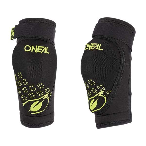 Oneal Dirt elbow guard black neon yellow kids