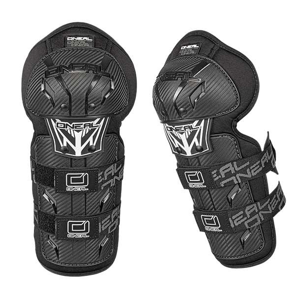 Oneal PRO III Carbon Look knee pads for kids black