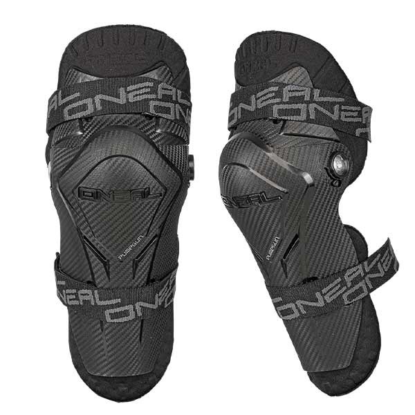 Oneal PUMPGUN MX Carbon Look knee pads for kids black