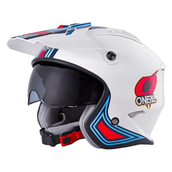 Oneal Volt MN1 Helm weiß rot blau