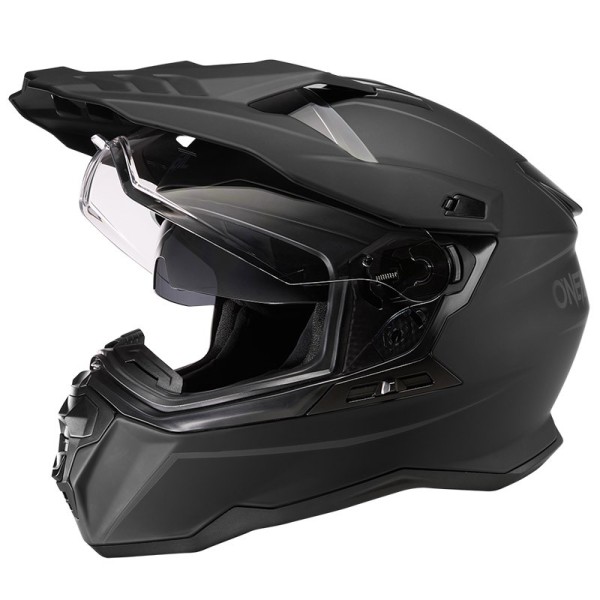 Oneal D-SRS Solid Helm schwarz
