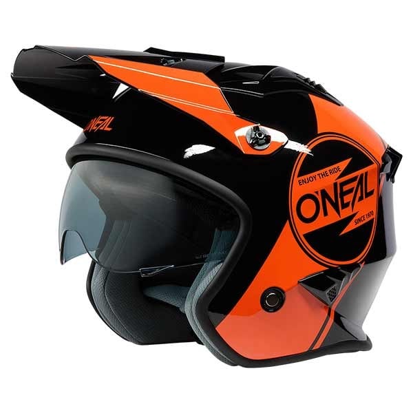 Casco Oneal Volt Corp nero arancione