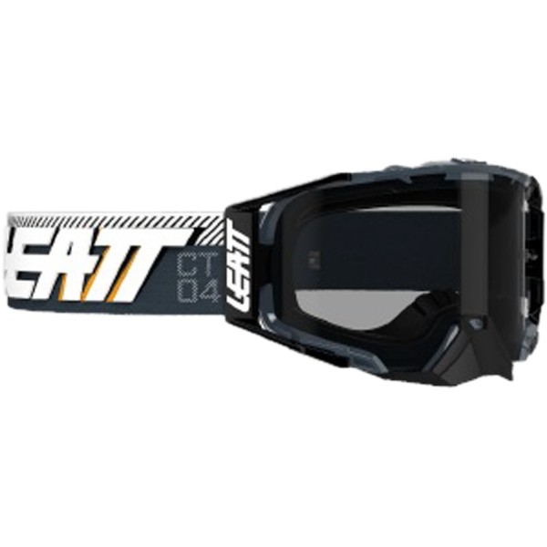 Leatt Velocity 6.5 Graphite hellgraue Motocross-Maske