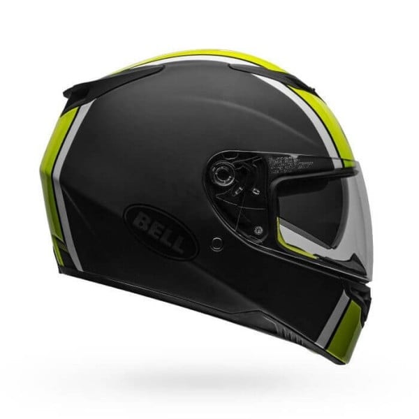 Motorrad Integral Helm BELL HELMETS RS-2 Rally Black Hi Viz