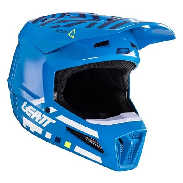Leatt 2.5 V24 helmet blue white