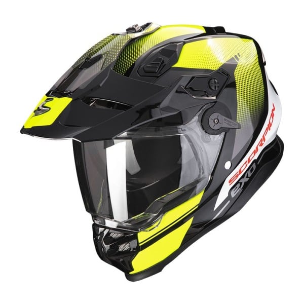 Scorpion Exo ADF-9000 Air Trail Helm schwarz gelb