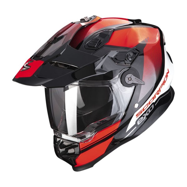Scorpion Exo ADF-9000 Air Trail Helm schwarz rot