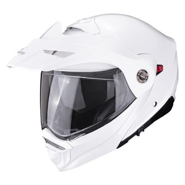 Casque modulable Scorpion Exo ADX-2 Solid blanc