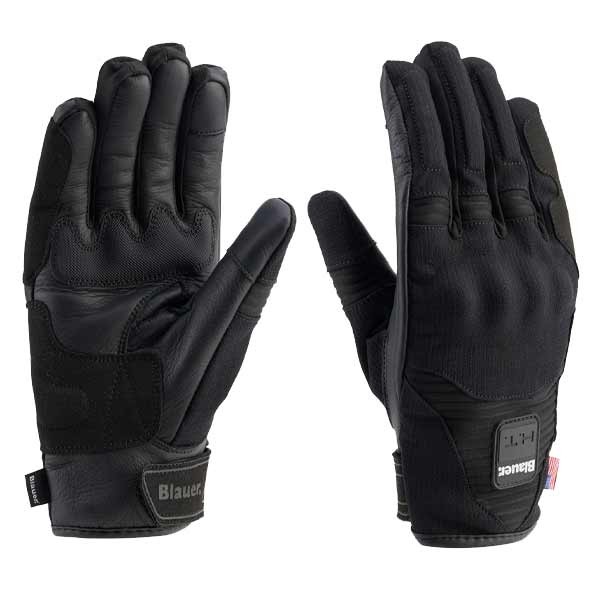 Blauer HT Splash black motorcycle gloves