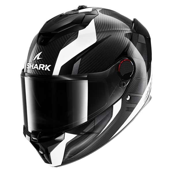 Shark Spartan GT Pro Kultram Carbon Helmet black white