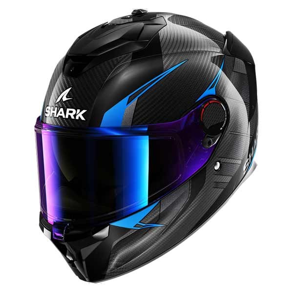Shark Spartan GT Pro Kultram Carbon helmet black blue