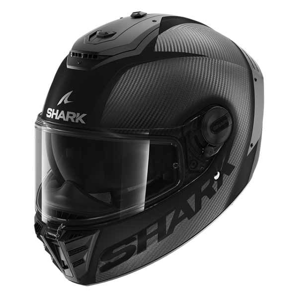 Shark Spartan RS Carbon Skin Helm mattschwarz
