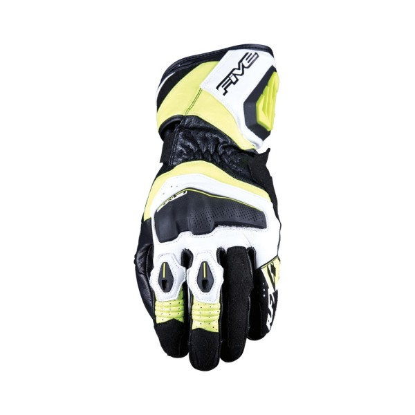 Five RFX4 EVO gloves black white fluo yellow
