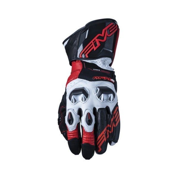 Five RFX2 gloves black red