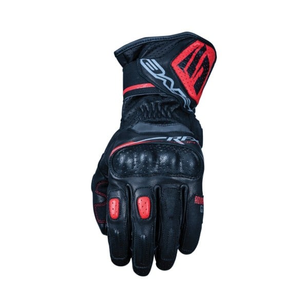 Five RFX Sport gloves black red
