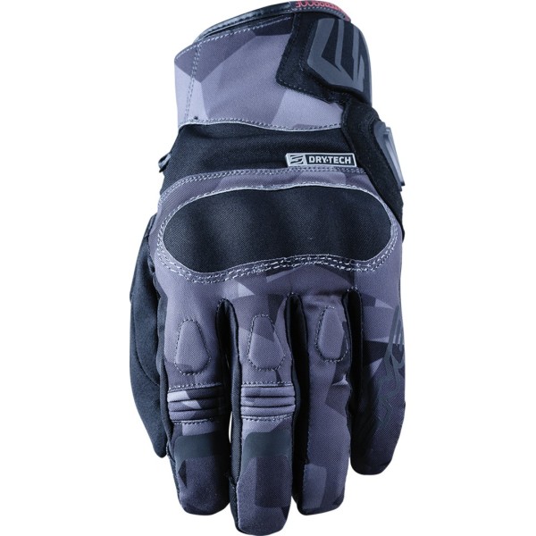 Five BOXER WP gloves gray black