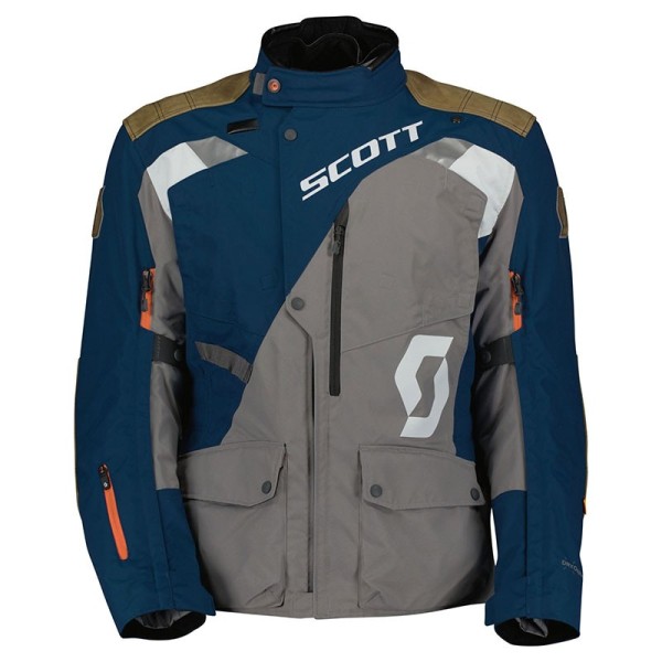 Scott Dualraid Dryo jacket titanium blue