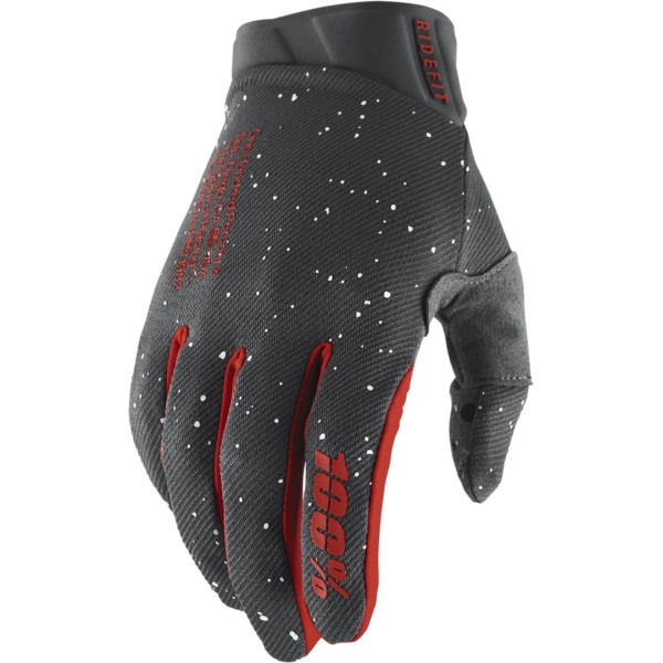 100% Ridefit Mars motocross gloves
