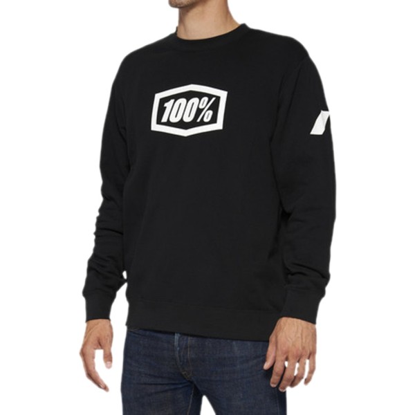 100% Icon black sweatshirt