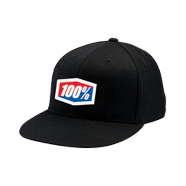 100% Official Flexfit black cap