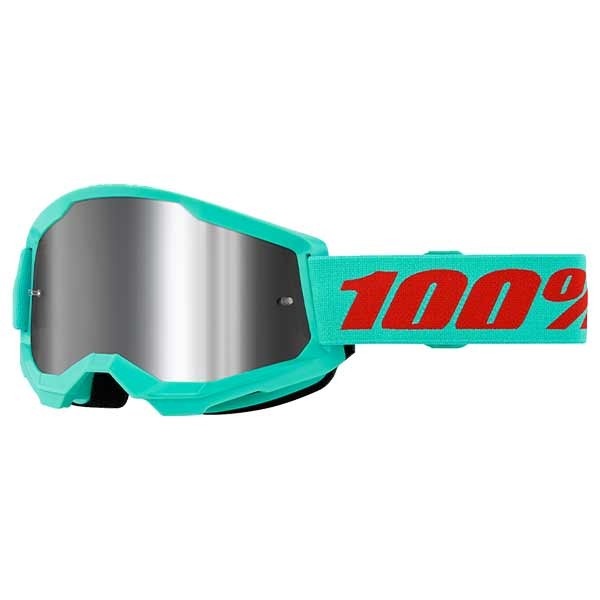 100% Strata 2 Maupiti goggle with silver lens