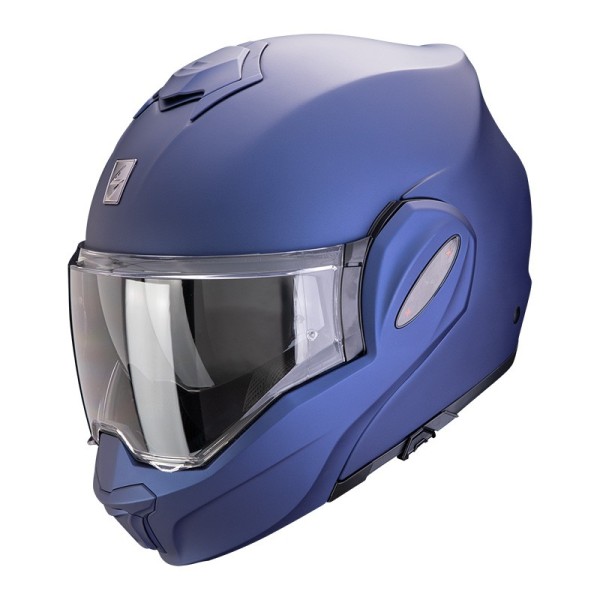 Scorpion Exo Tech Evo Pro Solid helmet matt blue