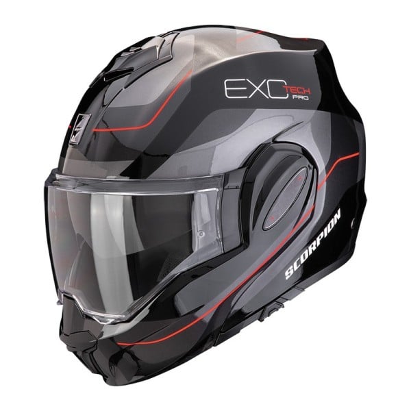 Scorpion Exo Tech Evo Pro Commuta helmet black red