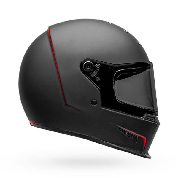 Casco Moto Bell Helmets Eliminator Vanish Black Red