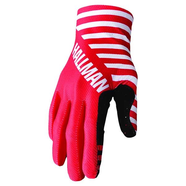 Thor Hallman Mainstay Slice white red gloves