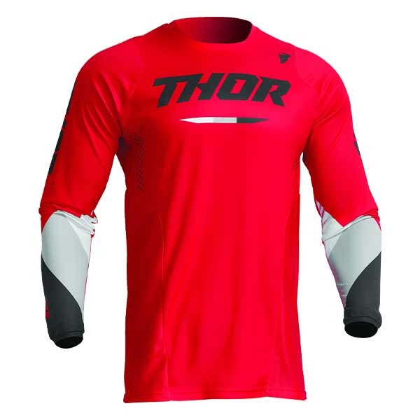 Thor Pulse Tactic Youth Motocross-Trikot rot
