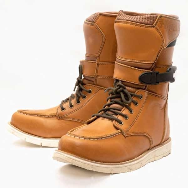 Holy Freedom Desert Sand motorcycle boots